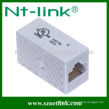 Couleur blanche Boîte de connexion Dual IDC RJ45 UTP cat5e